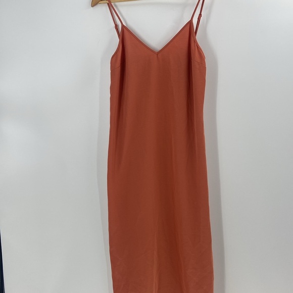A new day pumpkin spice body con slip dress adjustable straps fall autumn color - Picture 4 of 15